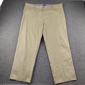 Turtleson Pants Mens 44x29 Chino Khaki Stretch Cotton Business Casual EUC